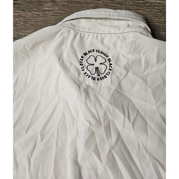Black Clover Golf Polo Shirt Clover Size Small - Picture 5 of 10